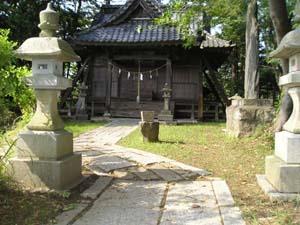 蚕養神社拝殿の写真