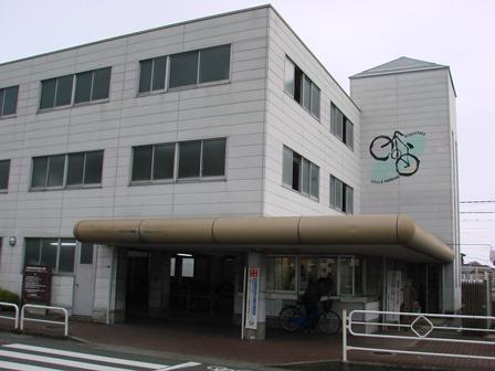 写真：常陸多賀駅前自転車駐車場