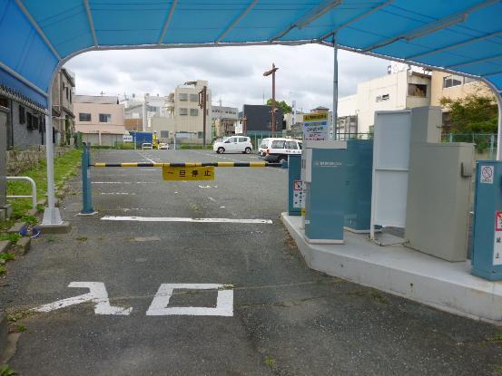 写真：日立市鹿島町駐車場