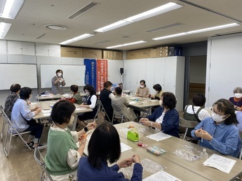 写真：親子教室研修会
