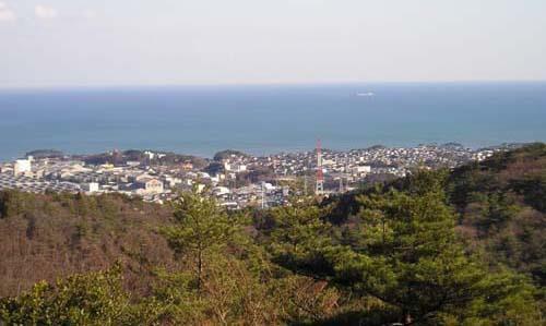 写真:展望台からの風景