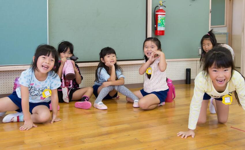 写真：楽しそうな子どもたち