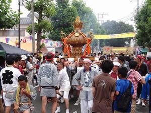 写真：地域のまつり