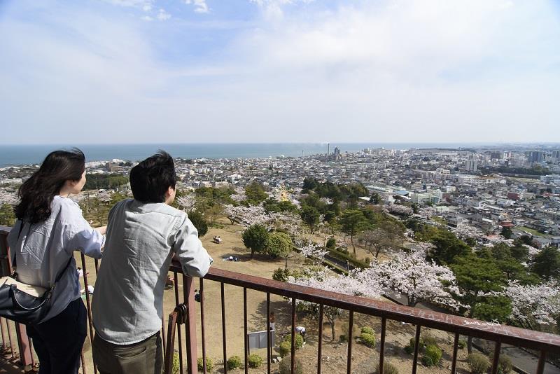 写真：かみね公園からの風景