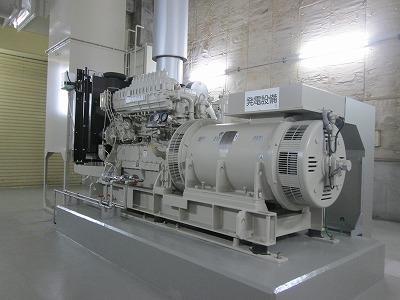 写真:新発電機