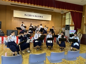 吹奏楽部の様子