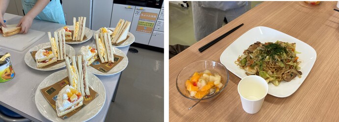 写真：調理活動