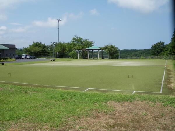 写真:ゲートボール場