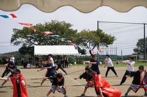 写真：運動会の演舞