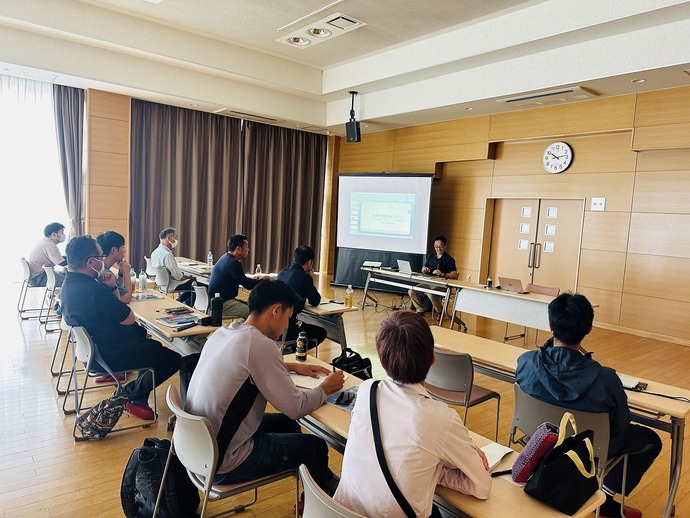体験研修 座学講習の様子