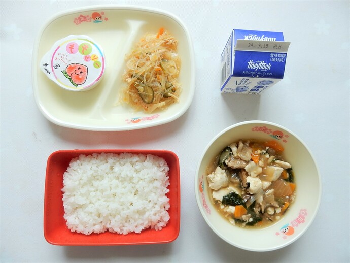 写真:9月2日(月曜日)の献立