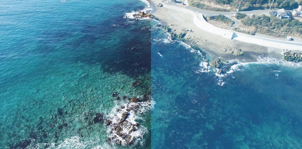 日立市の海