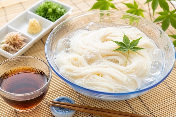 そうめんの画像