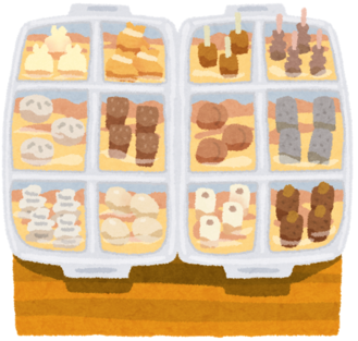 イラスト：おでん