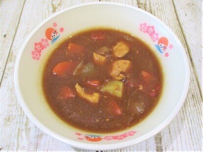 写真：チキンカレーのルー
