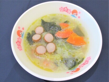 写真:野菜スープ