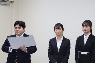 学生発表の様子その1