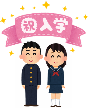 イラスト：入学式