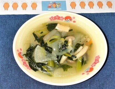 写真：野菜スープ
