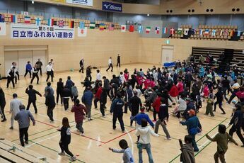 準備運動の様子