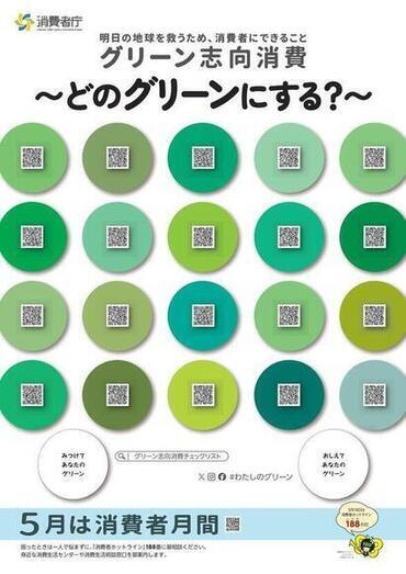 令和7年度消費者月間ポスター
