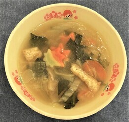 写真:うどんすきの汁