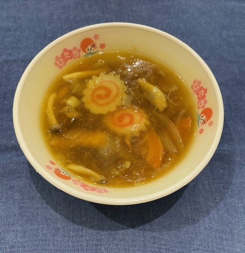 写真:カレーうどん(ソフトめん)