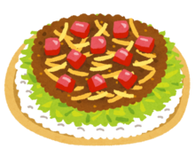 イラスト：焼きそば