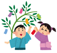 イラスト：短冊