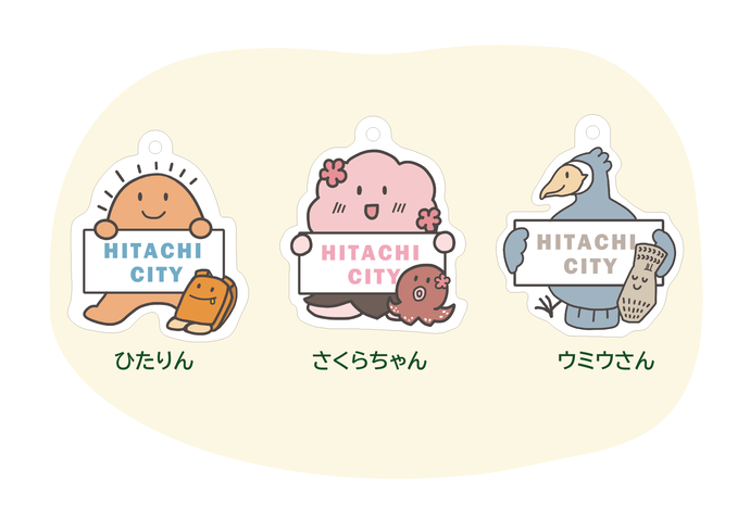 アクリルキーホルダー全3種類