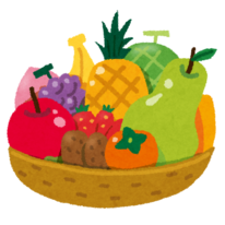 イラスト：果物