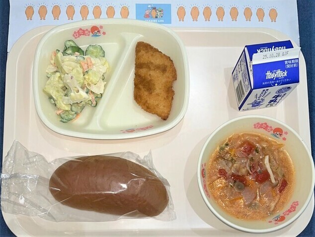 写真：10月15日（水曜日)の献立