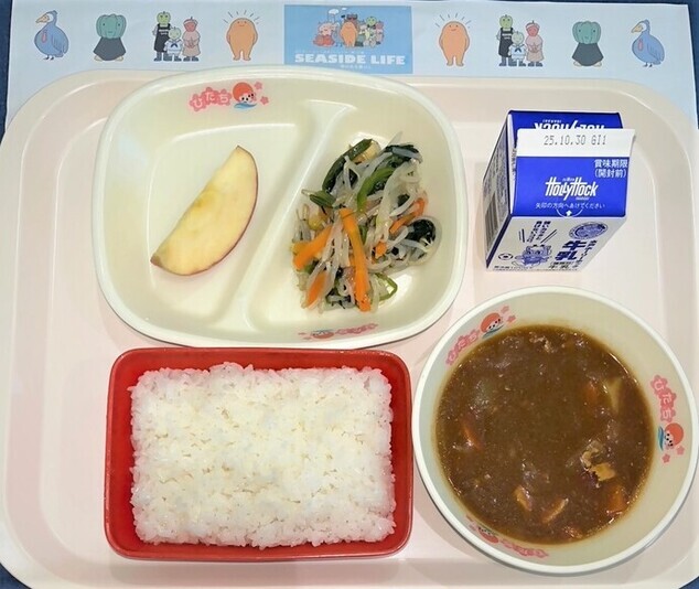 写真：10月17日（金曜日)の献立