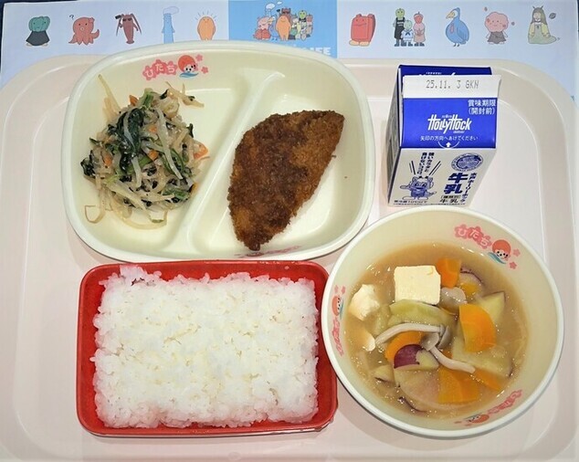 写真：10月21日（火曜日)の献立