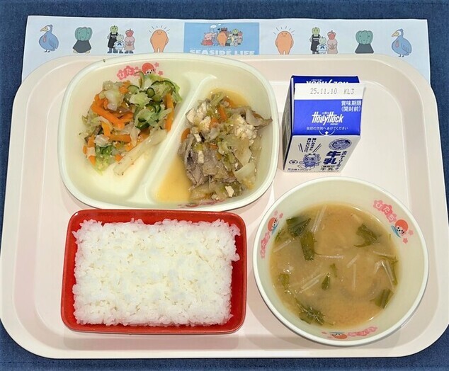 写真：10月28日（火曜日)の献立