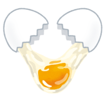 イラスト：卵