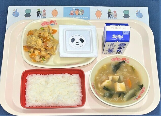 写真：10月31日（金曜日)の献立