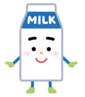 イラスト:牛乳2