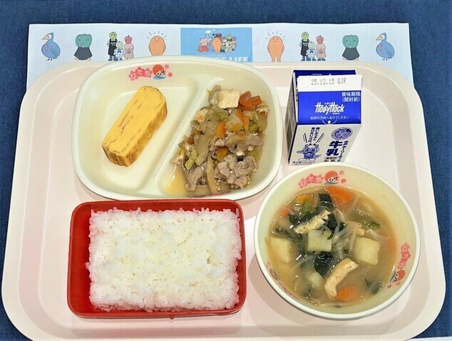 写真：12月2日(火曜日)の献立