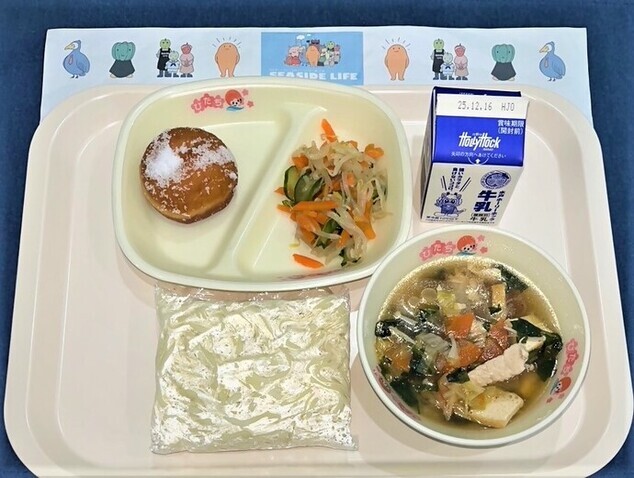 写真：12月3日（水曜日)の献立