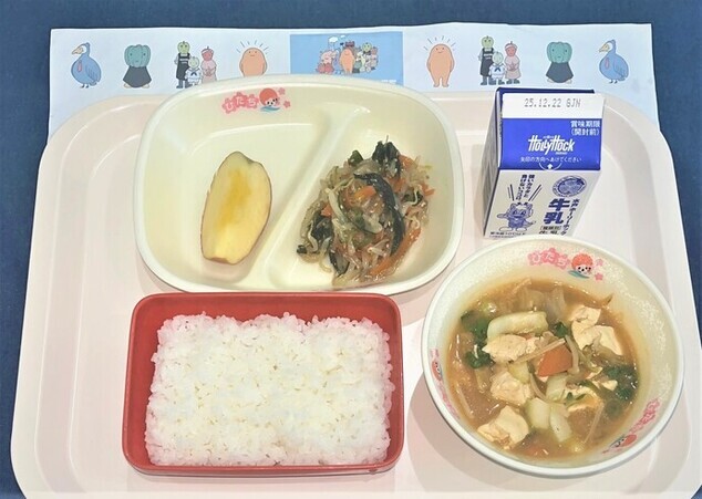 写真：12月9日（火曜日)の献立