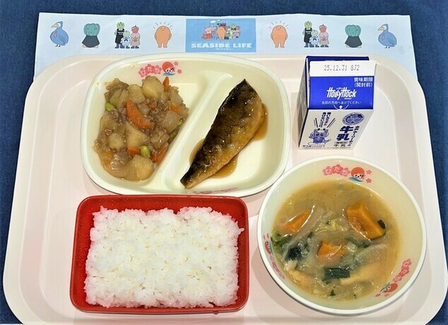 写真：12月18日（木曜日)の献立