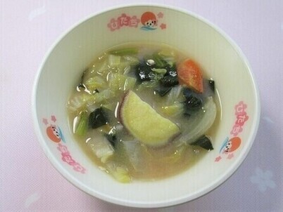 写真：さつまいも汁