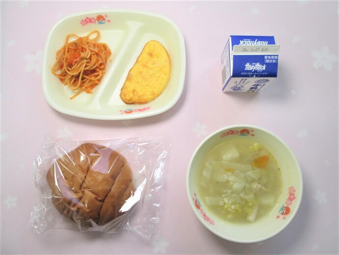 写真：1月14日(水曜日)の献立