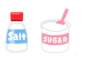 イラスト:塩と砂糖