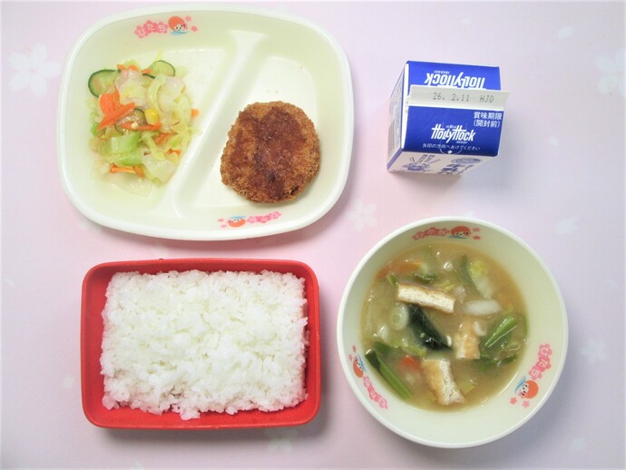 写真：1月29日(木曜日)の献立