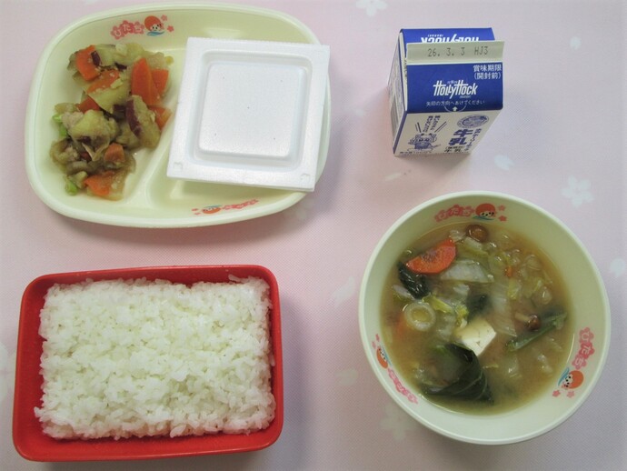 写真：2月18日(水曜日)の献立