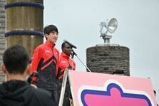 三菱重工のゲストランナーの定方俊樹選手
