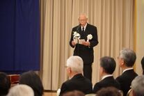 ご遺族代表 矢代克己様