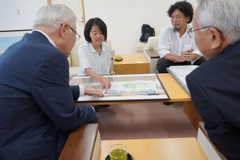 イメージ図を共有する様子